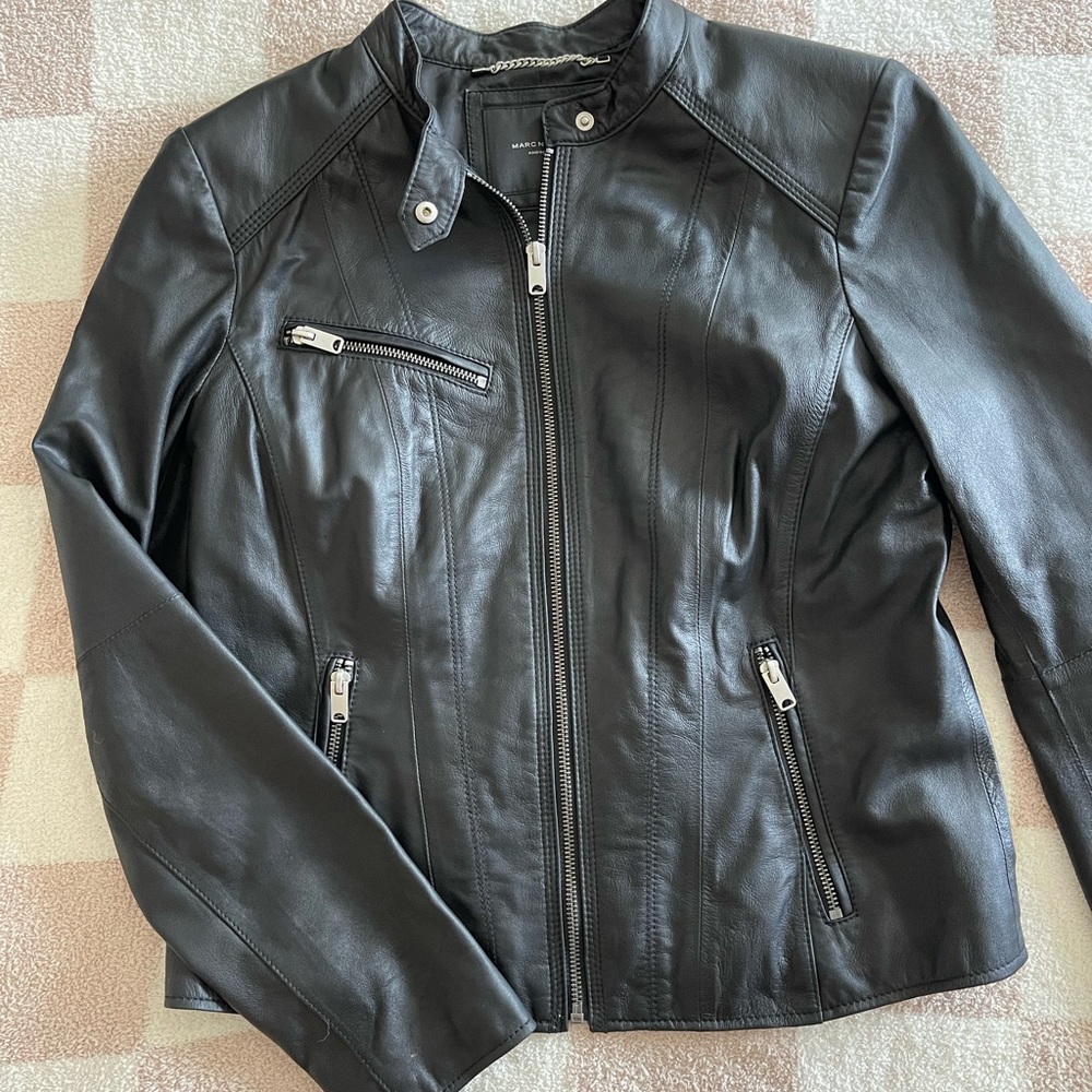 Leather jacket